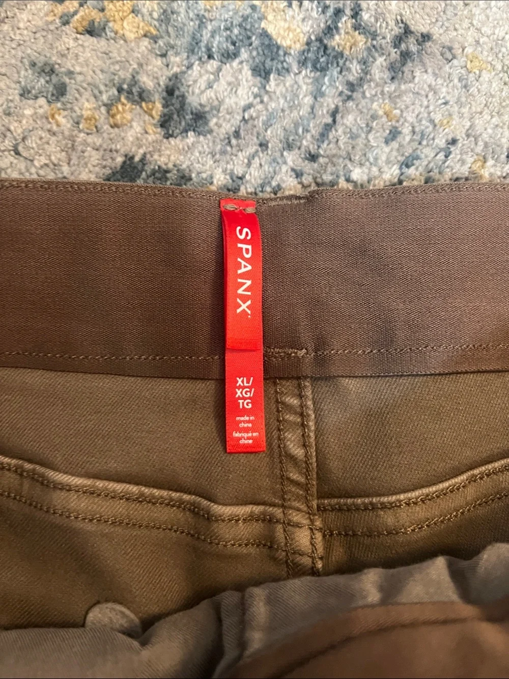 Spanx Sz XL Twill Shorts worn once